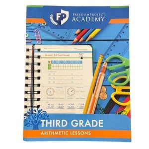 FPA 3RD GRADE ARITHMETIC Lessons BOOK, New
